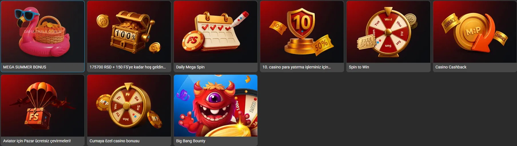 Casino Bölümünde İşlem Arızaları